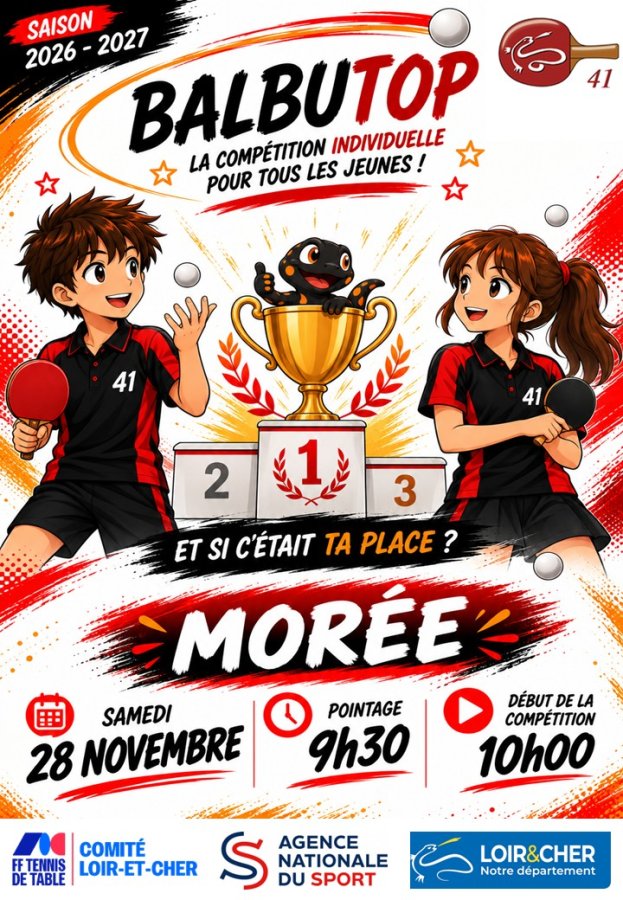 Balbutop saison 2026 / 2027